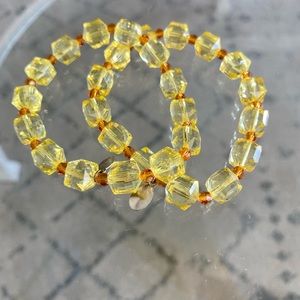 Yellow Tarina Tarantino Bracelet Set (2) ☀️
